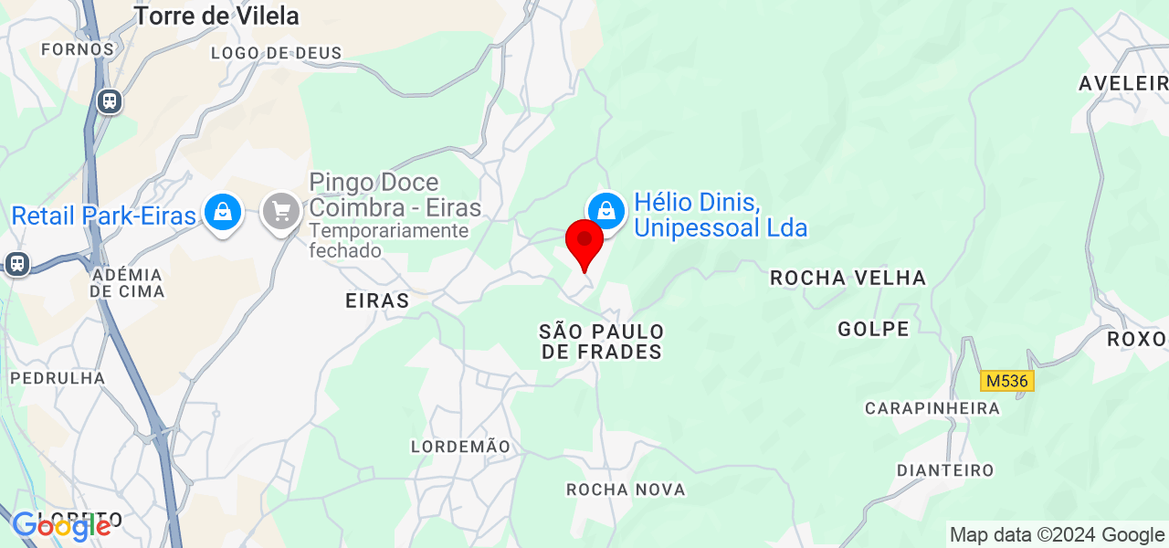 Host TugaTech - Coimbra - Coimbra - Map