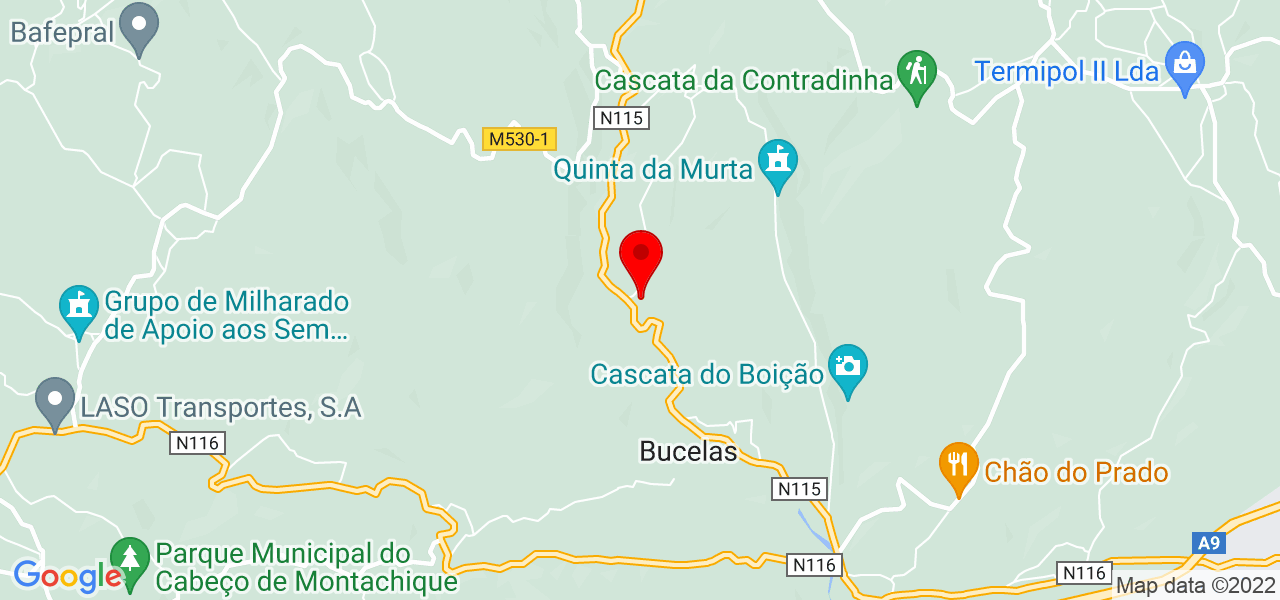 Margarida do Vale - Lisboa - Loures - Mapa