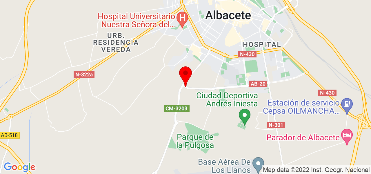 Tamara - Castilla-La Mancha - Albacete - Mapa