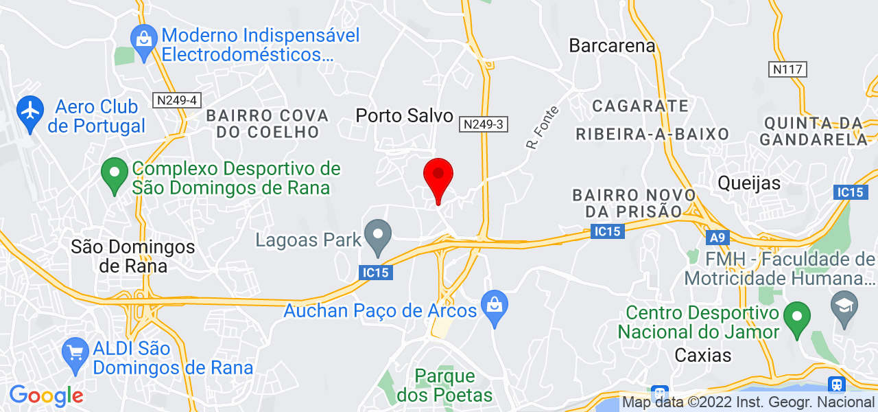 JPFM - Lisboa - Oeiras - Mapa