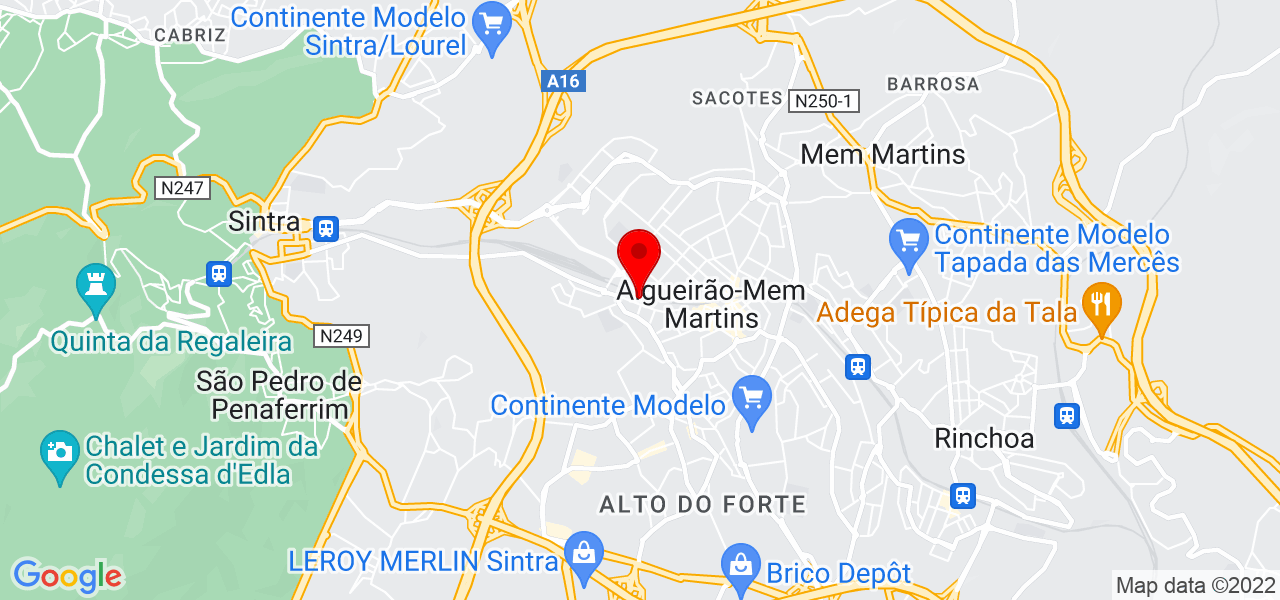 abc casa - Lisboa - Sintra - Mapa