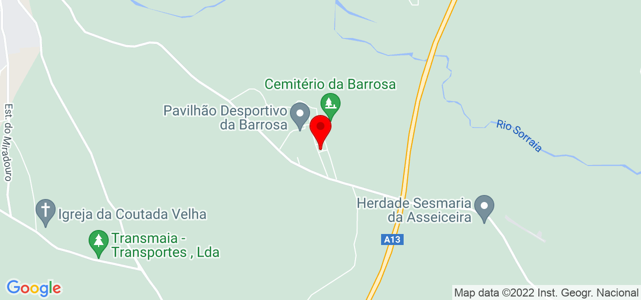 S&oacute; Bricola - Santarém - Benavente - Mapa