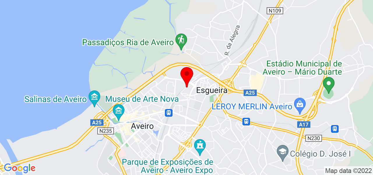 LUSOFONIAS - Aveiro - Aveiro - Mapa