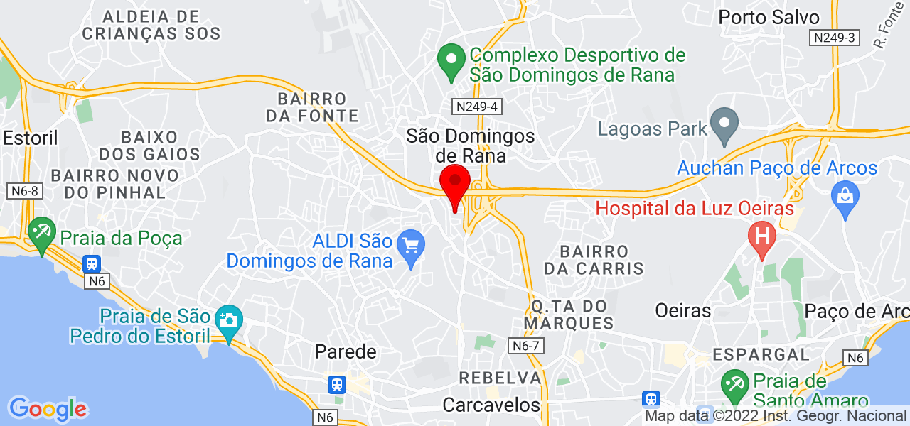 Rui Magalhaes - Lisboa - Cascais - Mapa
