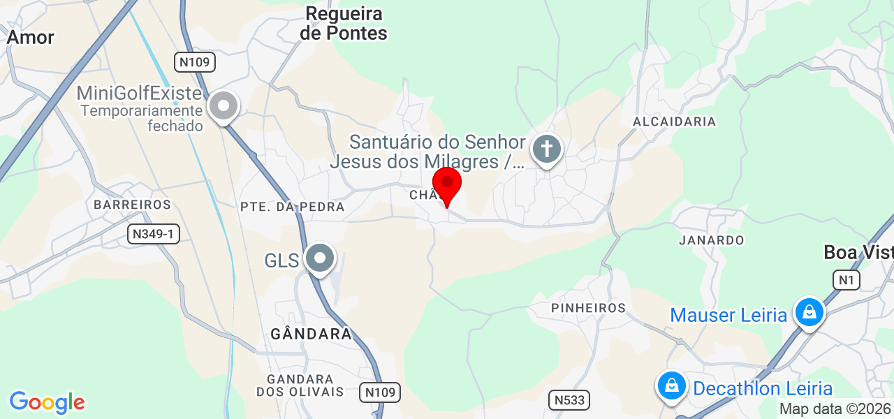 Miguel Antunes - Leiria - Leiria - Karte