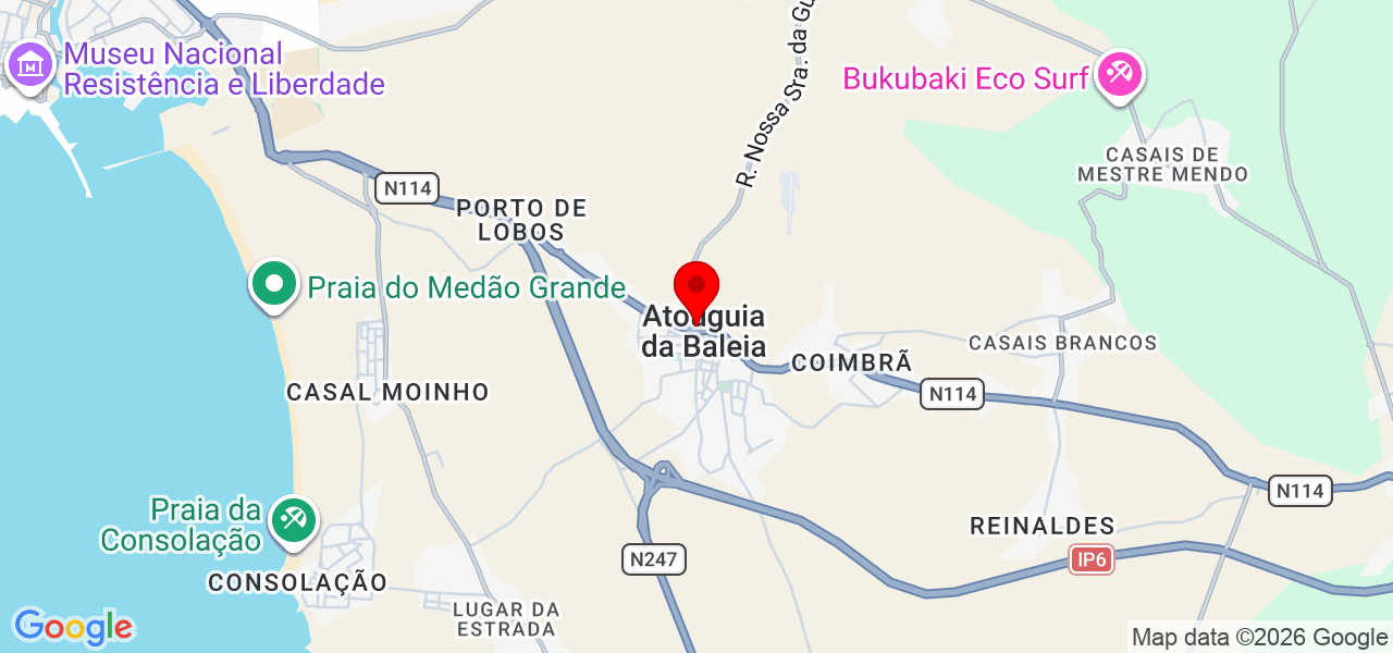 LarFix - Leiria - Peniche - Map