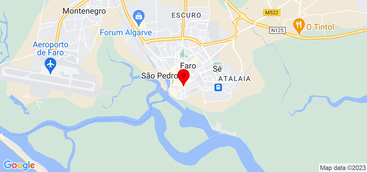 Giselle - Faro - Faro - Mapa