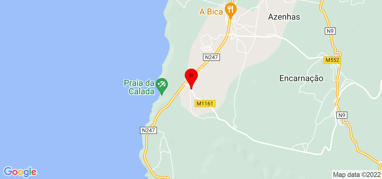 Vasco Santos - Lisboa - Mafra - Mapa