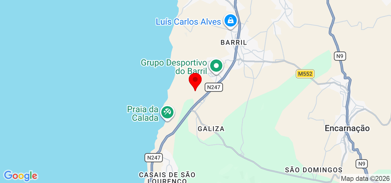 Valdeceia - Lisboa - Mafra - Karte