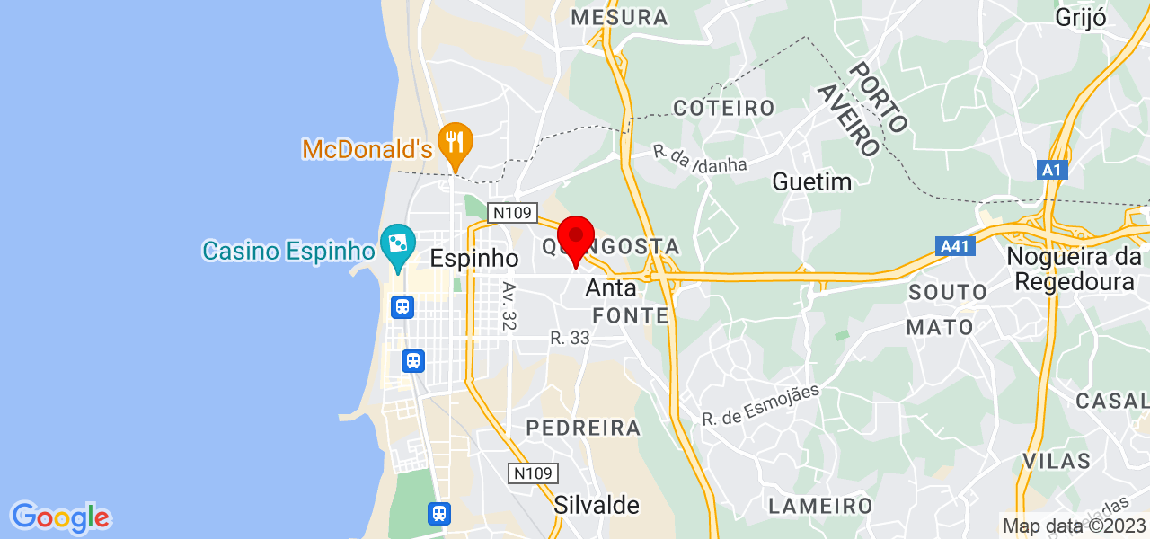 Helena - Aveiro - Espinho - Mapa
