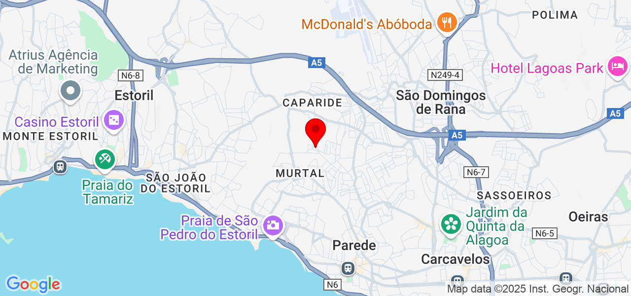 Beatriz Campos - Lisboa - Cascais - Map