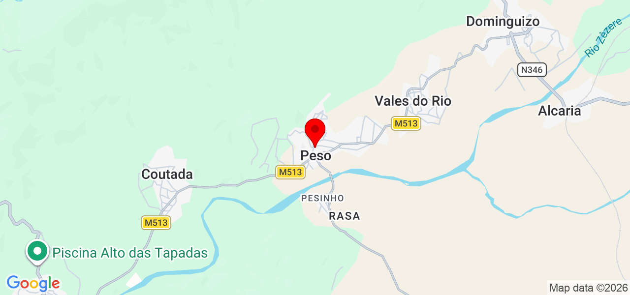 Rafaela Ferreira - Castelo Branco - Covilhã - Karte