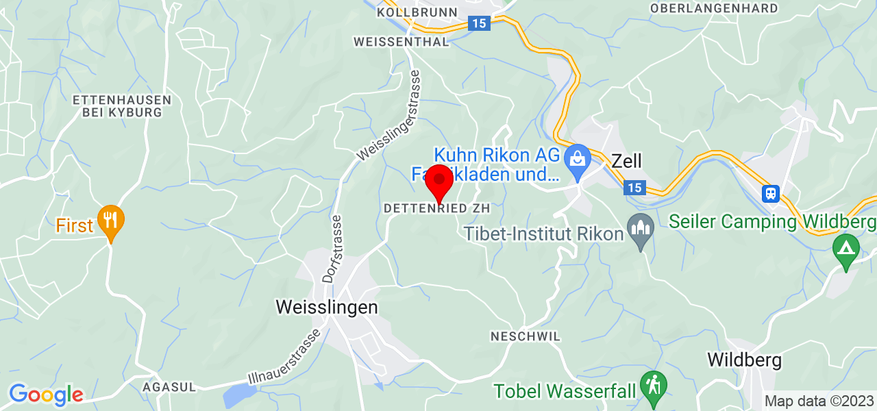 SiLo Sicherheits- & Logendienste G.Modeo - Zürich - Weisslingen - Karte