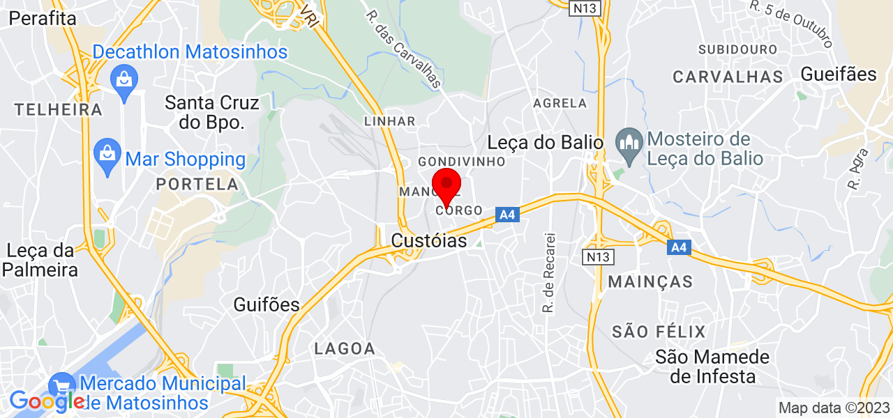 Joana - Porto - Matosinhos - Mapa