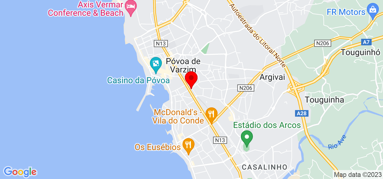 G360&ordm; Condom&iacute;nio - Porto - Póvoa de Varzim - Mapa