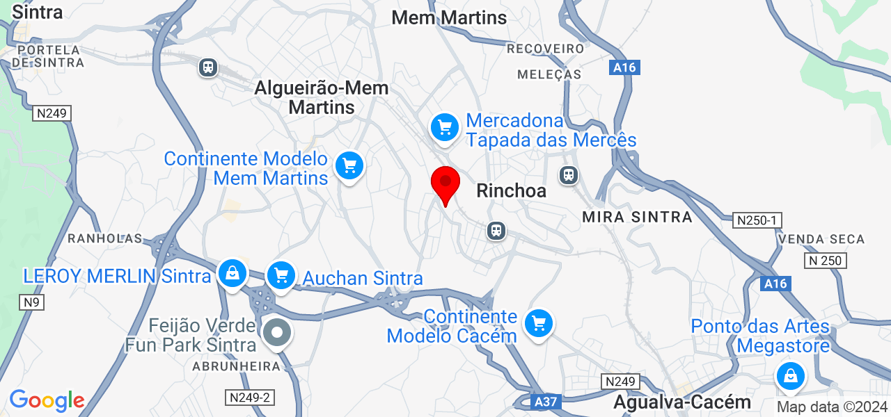 Gi Araújo - Lisboa - Sintra - Map