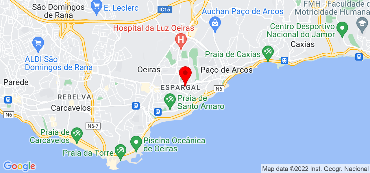 Miguel Valente - Lisboa - Oeiras - Mapa