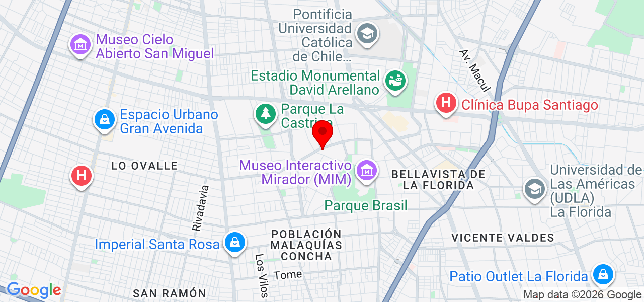 roberto morales - Región Metropolitana de Santiago - Santiago - Mapa