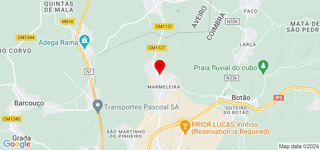 Tatiana Sabino - Coimbra - Coimbra - Mapa