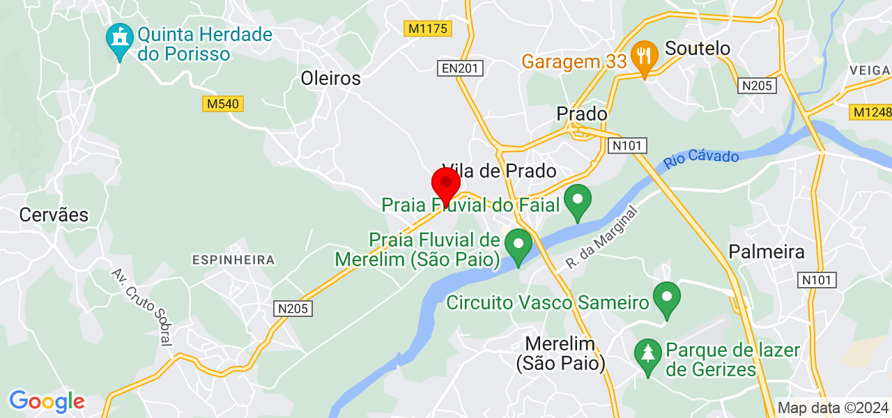 VM Limpezas - Braga - Vila Verde - Mapa
