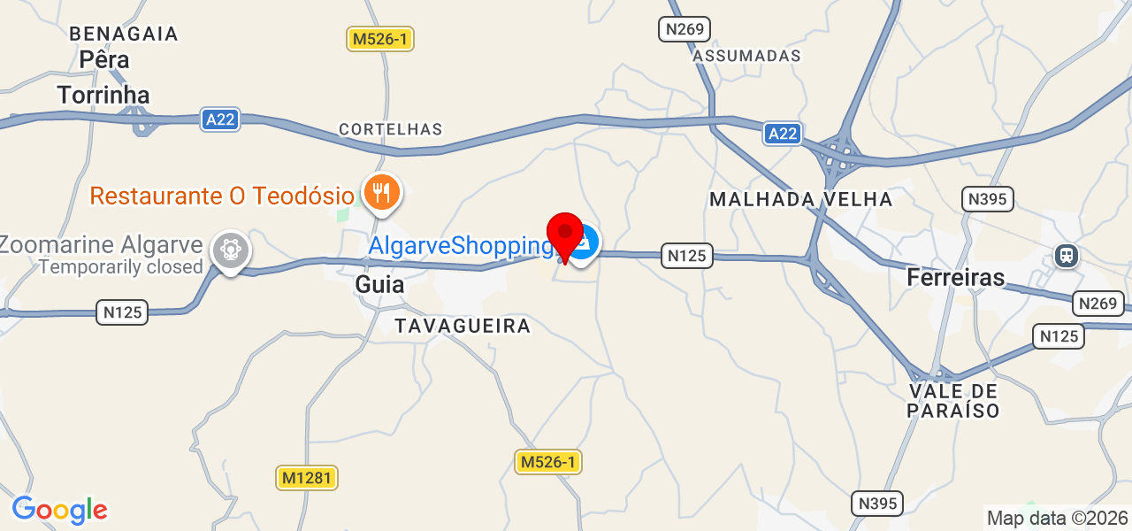 Demoli&ccedil;&otilde;es do Sul - Faro - Albufeira - Mapa