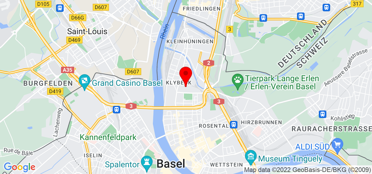 Fleury - Basel-Stadt - Basel - Karte