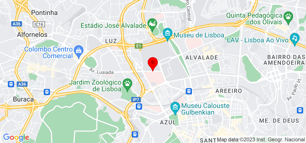 Maria Jo&atilde;o Lino Raimundo - Lisboa - Lisboa - Mapa