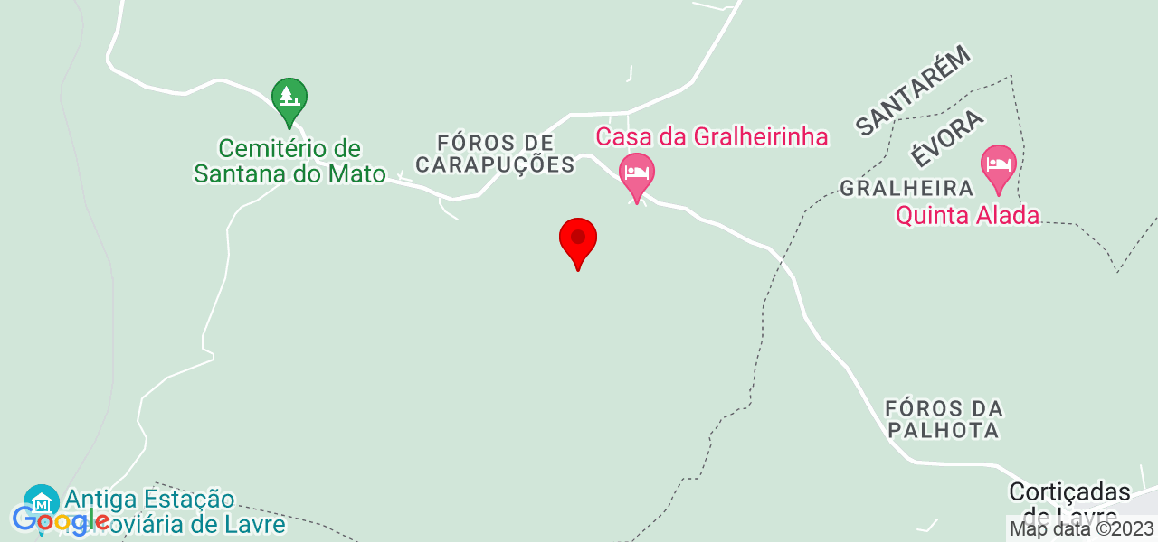 Arbor Nature - Santarém - Coruche - Mapa