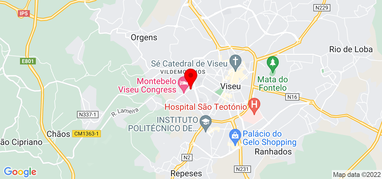 Guilherme Zagari - Viseu - Viseu - Karte