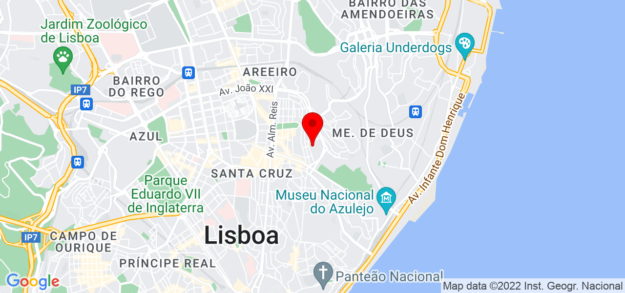 Golden Trabalhos Verticais - Lisboa - Lisboa - Mapa