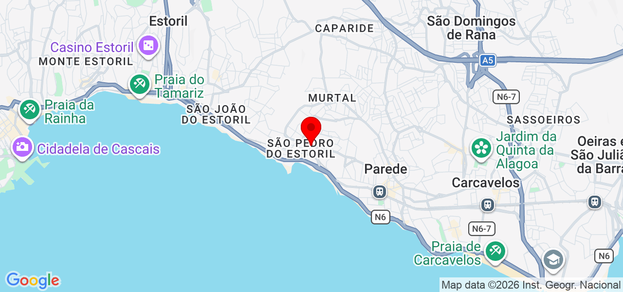 Martim - Lisboa - Cascais - Carte