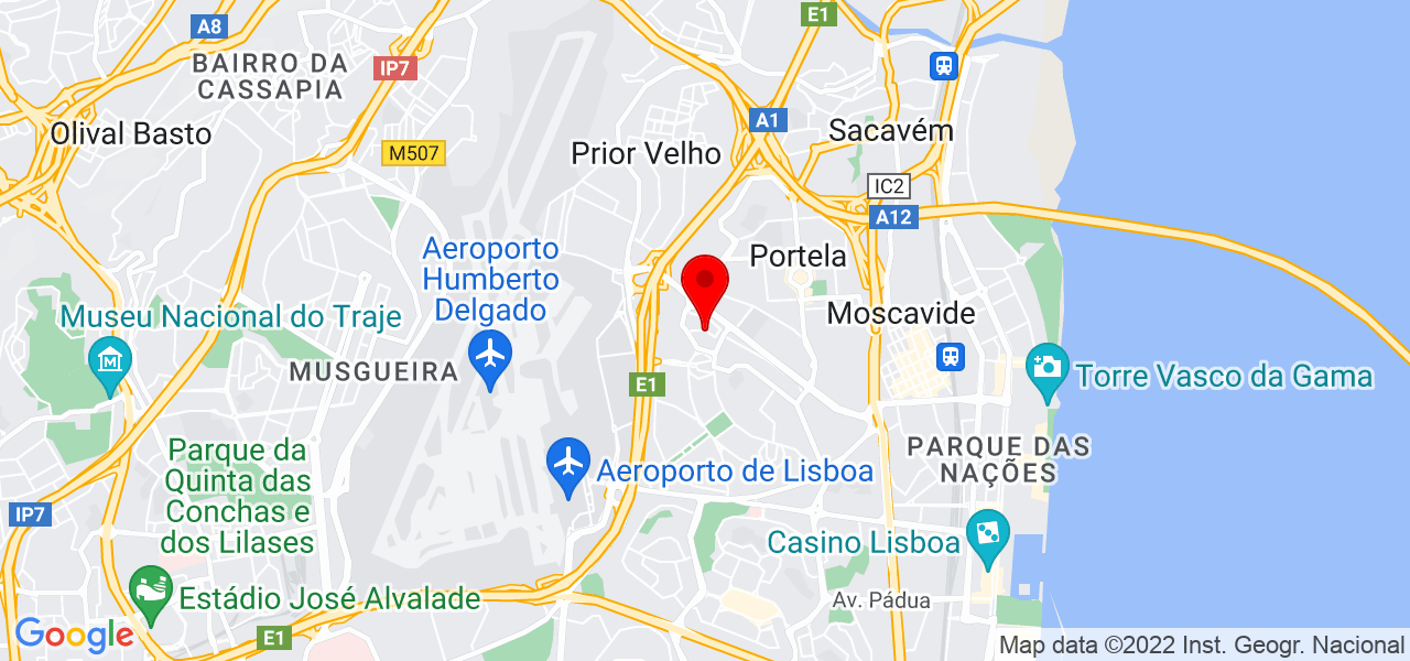 Pedro Borralho - Lisboa - Lisboa - Mapa