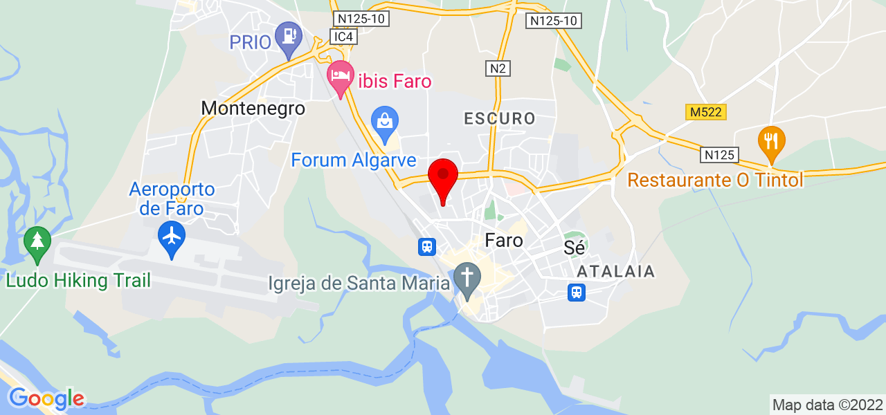 Maxwell Duarte - Faro - Faro - Mapa