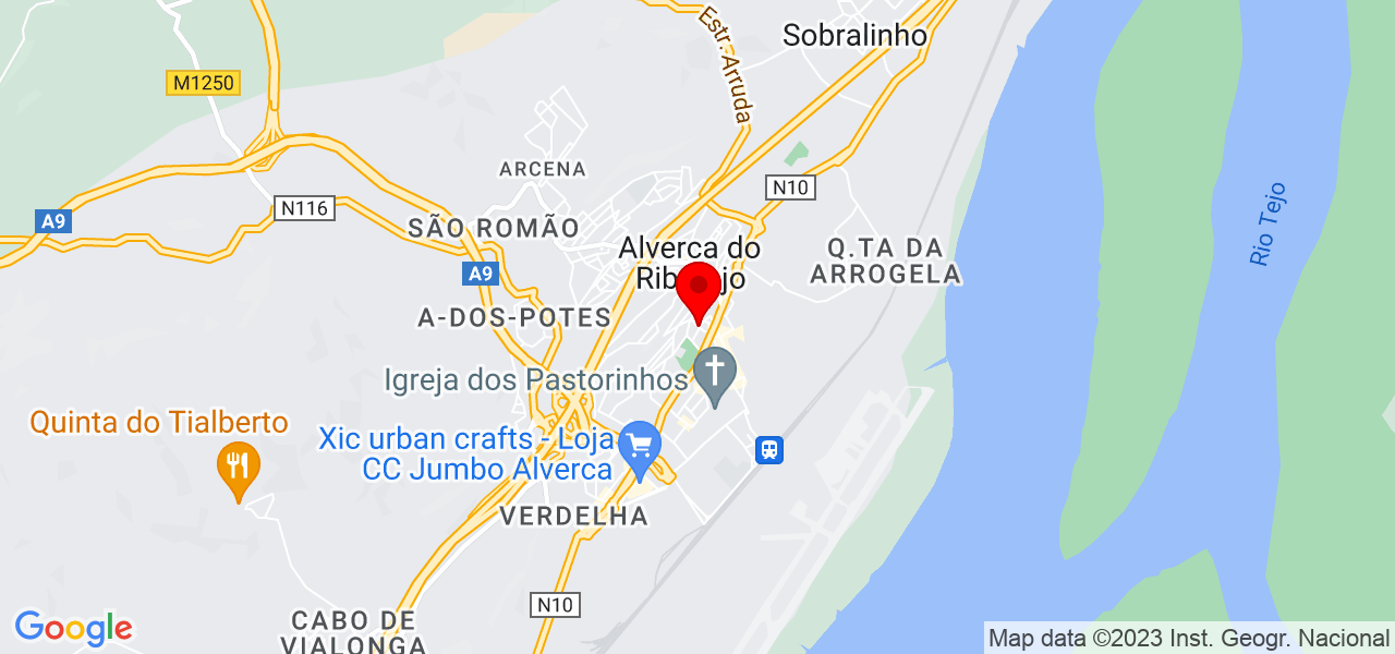 Sr Silva - Lisboa - Vila Franca de Xira - Mapa