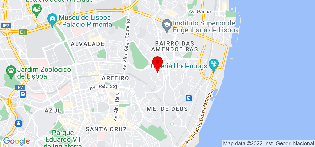 Manuel rego - Lisboa - Lisboa - Mapa