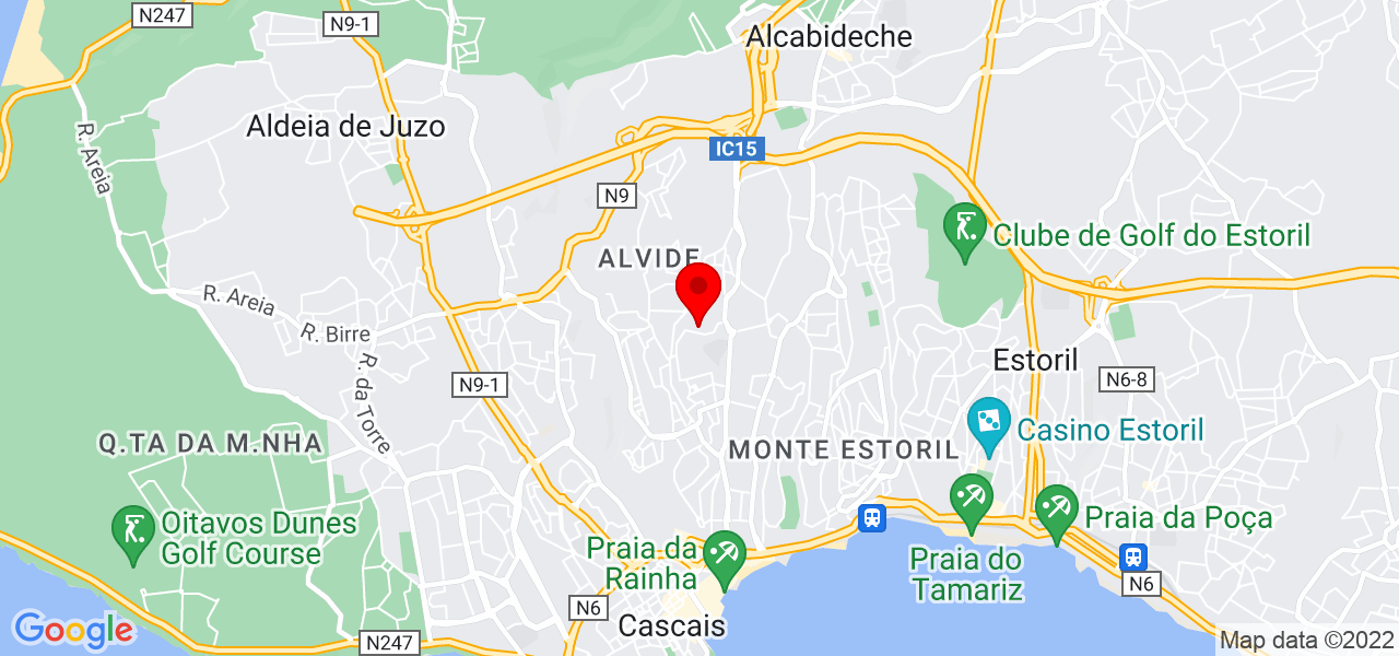 mafalda - Lisboa - Cascais - Mapa