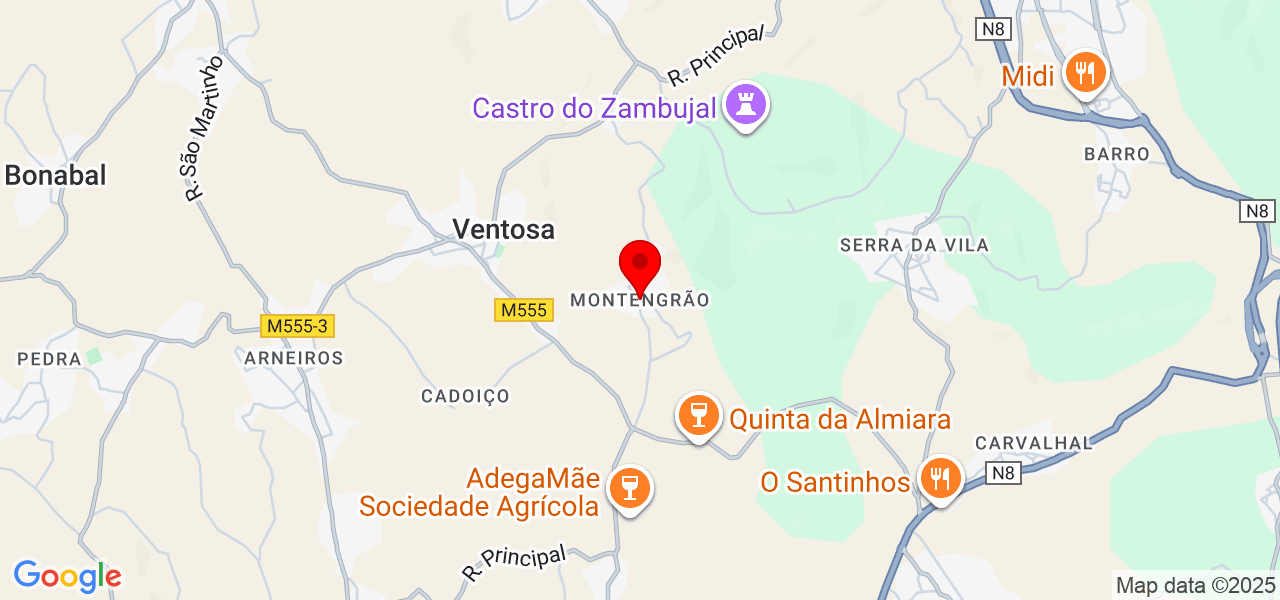 Patrick Souza - Lisboa - Torres Vedras - Mapa