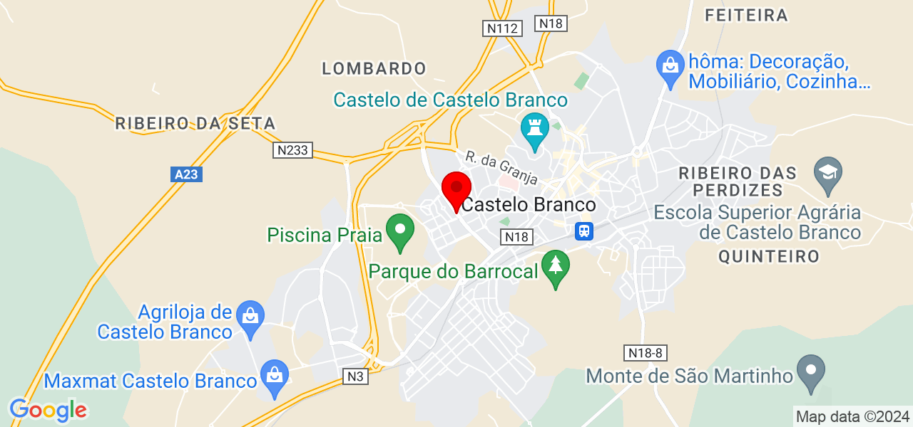 Leolook - Castelo Branco - Castelo Branco - Mapa