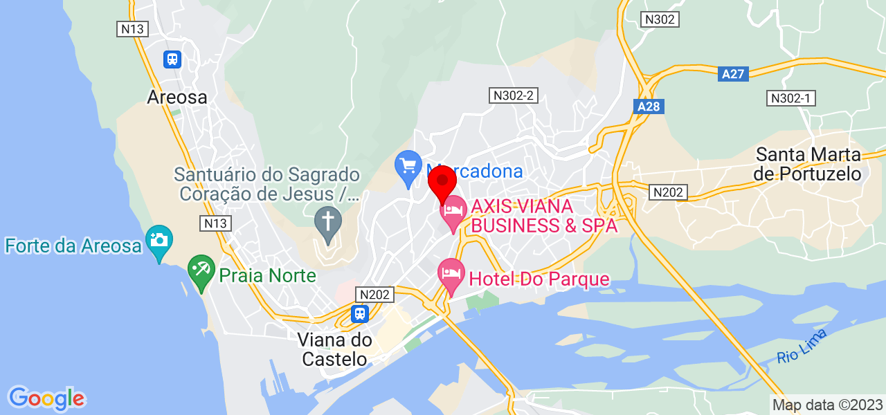 Elaine Ismerim - Viana do Castelo - Viana do Castelo - Mapa