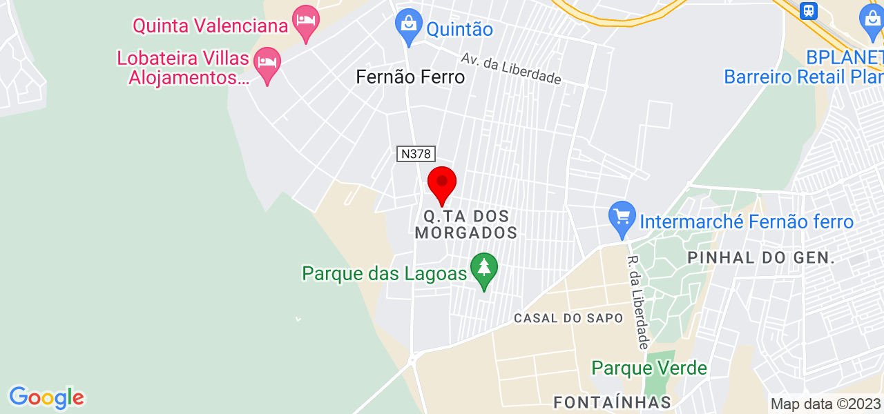 Marcelo Taveira Lavor - Setúbal - Seixal - Mapa
