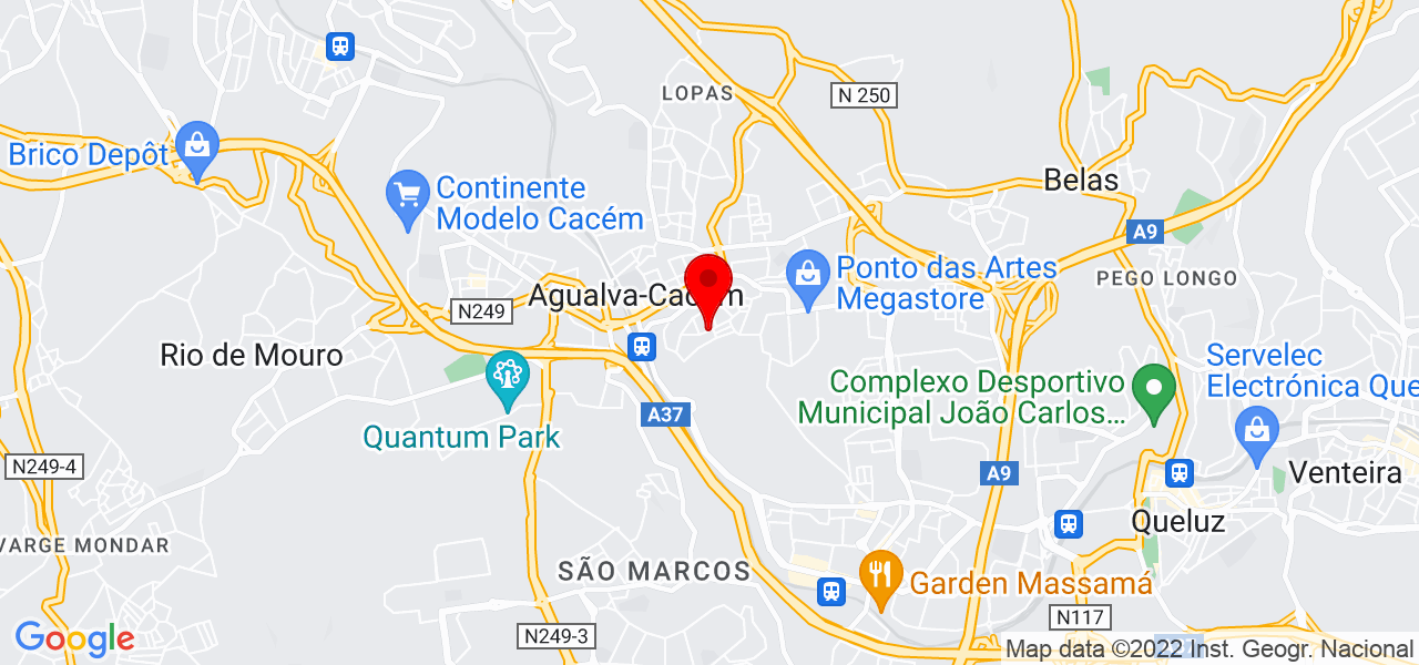 Marcos Lemos - Lisboa - Sintra - Map