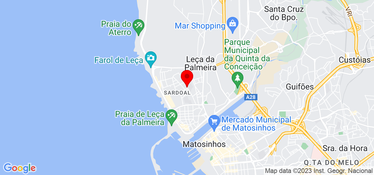 Zinda - Porto - Matosinhos - Mapa