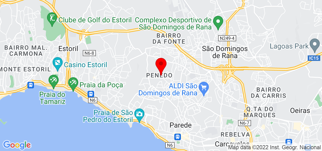 Pedro Esteves Domingues - Lisboa - Cascais - Mapa
