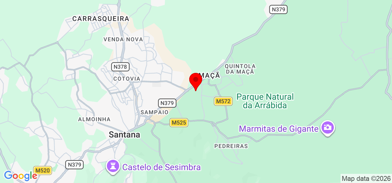 Snitka renovationp - Setúbal - Sesimbra - Karte