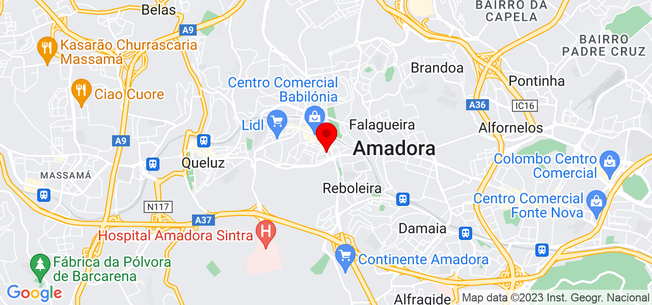 Carlos - Lisboa - Amadora - Mapa
