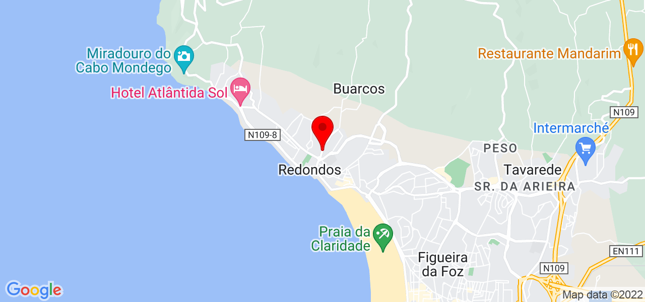 andreialimpezas - Coimbra - Figueira da Foz - Mapa