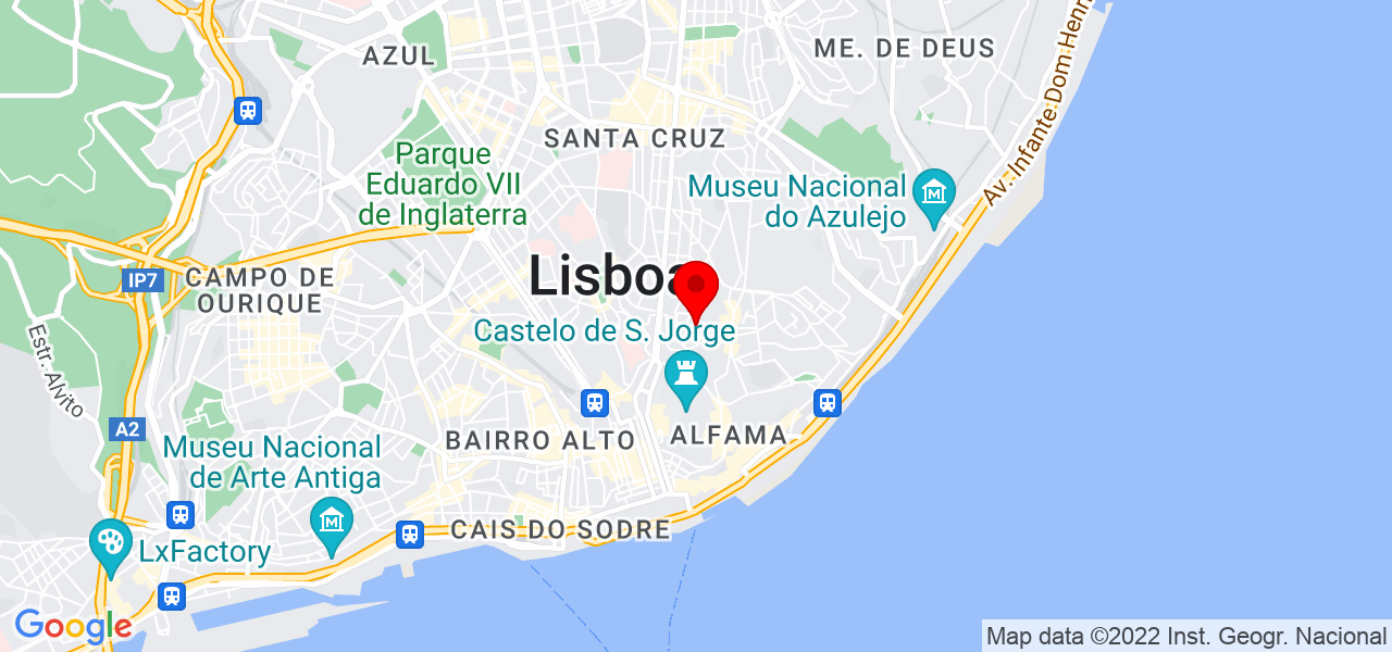 Alexandra fonseca - Lisboa - Lisboa - Mapa