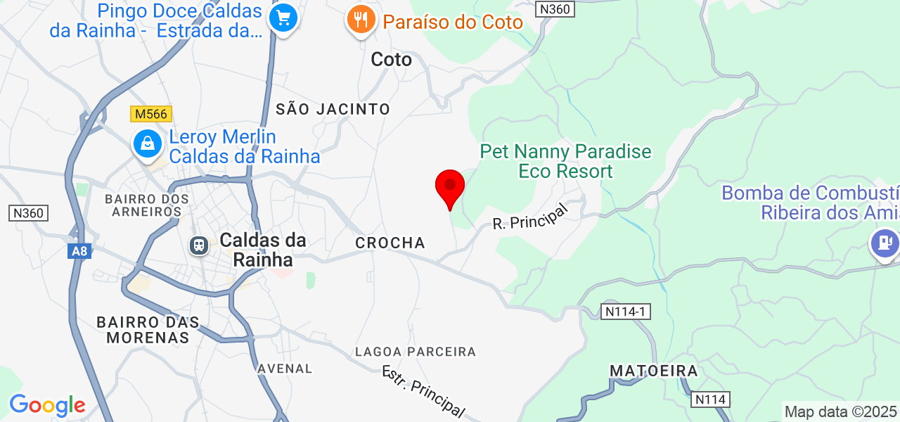 Stephany - Leiria - Caldas da Rainha - Mapa