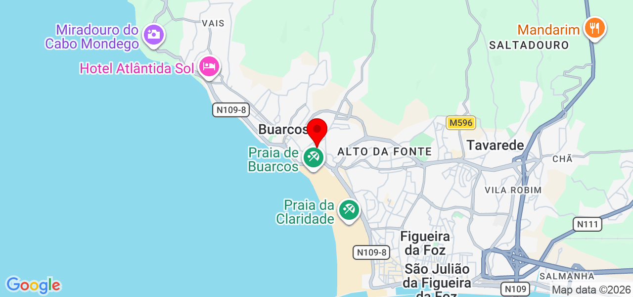 Trevi Cleaning - Coimbra - Figueira da Foz - Karte