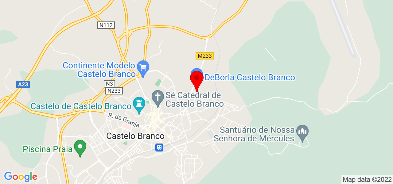 Ana Mendes - Castelo Branco - Castelo Branco - Mapa